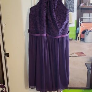 Bridesmaids dress PLUM